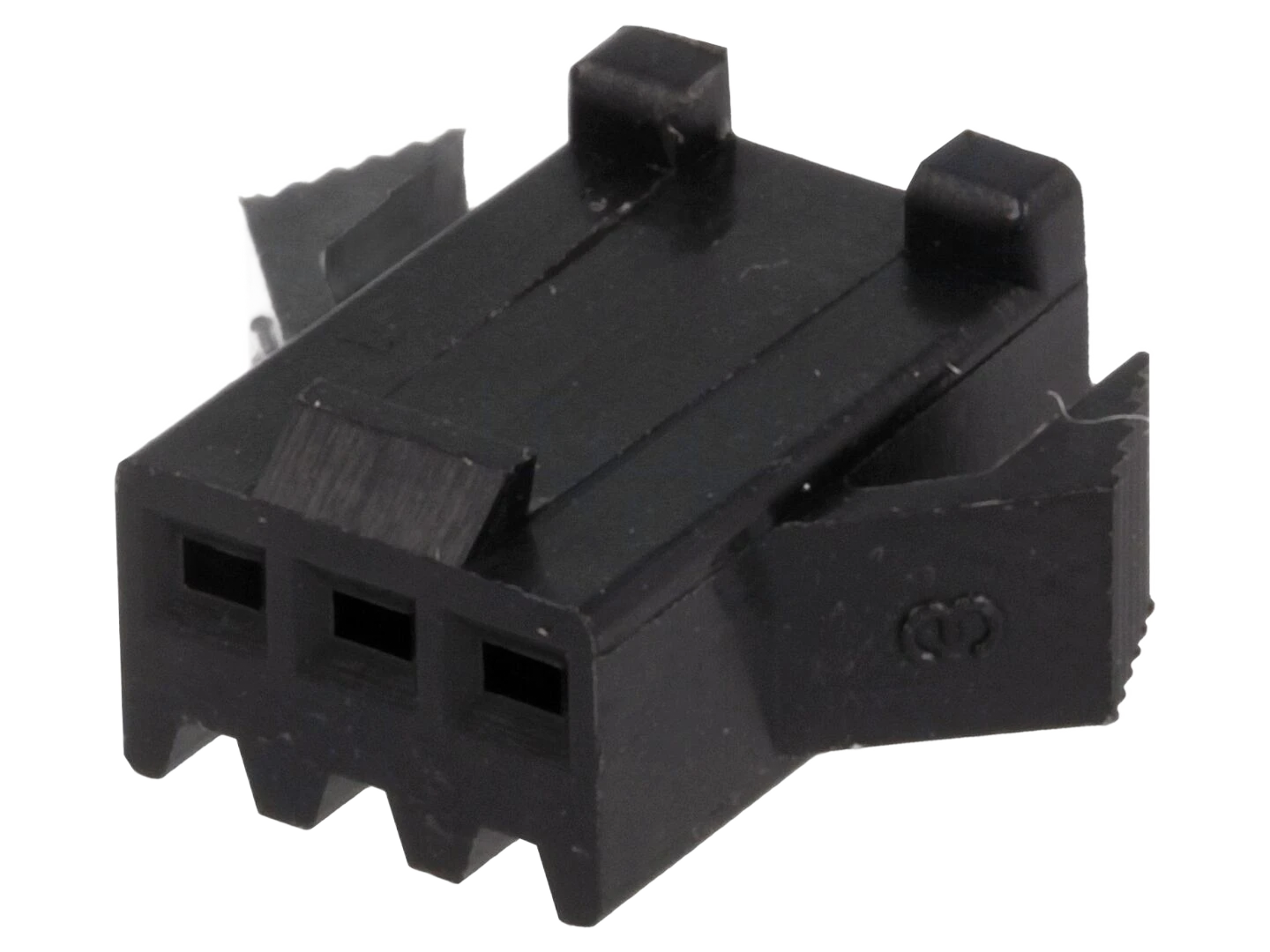 Conector: fio-fio; ficha; fêmea; PIN: 3; NPP; com cabo; 2,5mm; 1x3