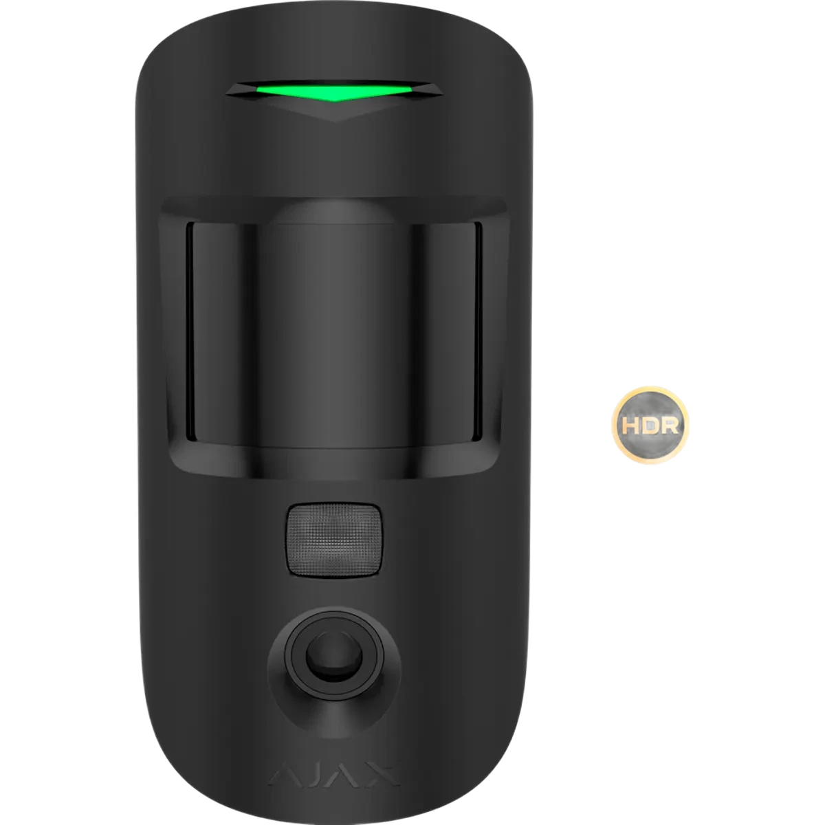 Ajax MOTIONCAM-HDR-B - Sensor de movimento PIR c/ câmara VGA HDR para parede - preto