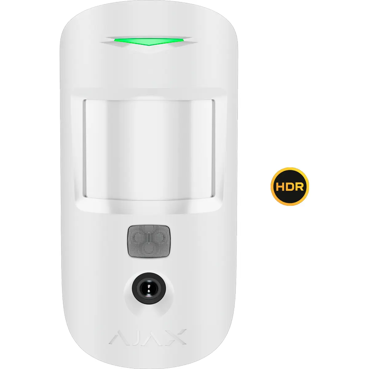 Ajax MOTIONCAM-HDR-W - Sensor de movimento PIR c/ câmara VGA HDR para parede