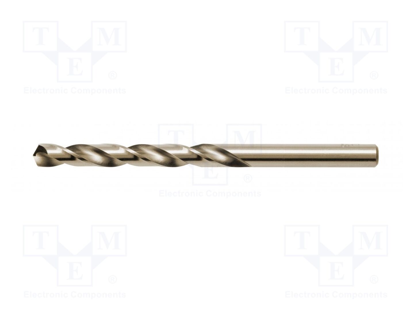 Broca; para metal; Ø: 5mm; L: 86mm; aço rápido com cobalto HSS-Co