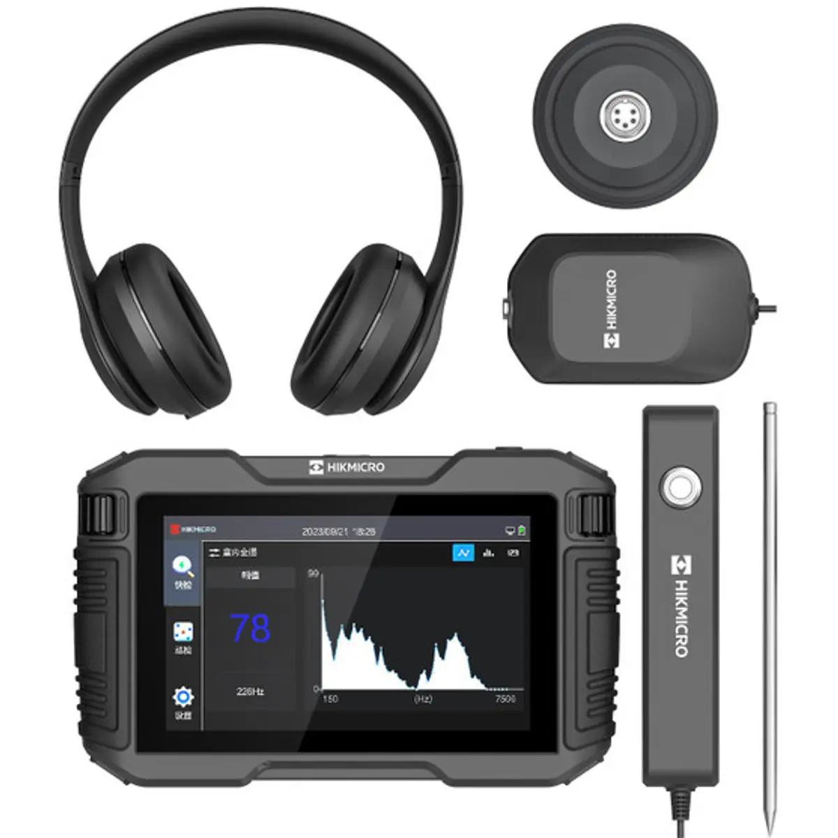 HIKMICRO AD21P - Camara acustica detectora fugas água interior