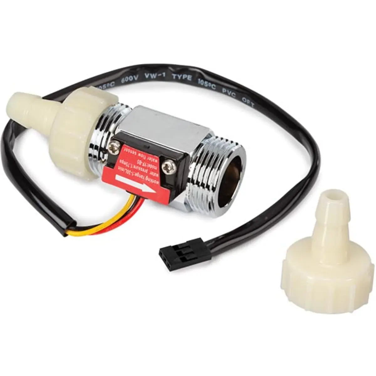 Whadda WPSE470 - Sensor de fluxo de água 1..30 L/min compatível com Arduino