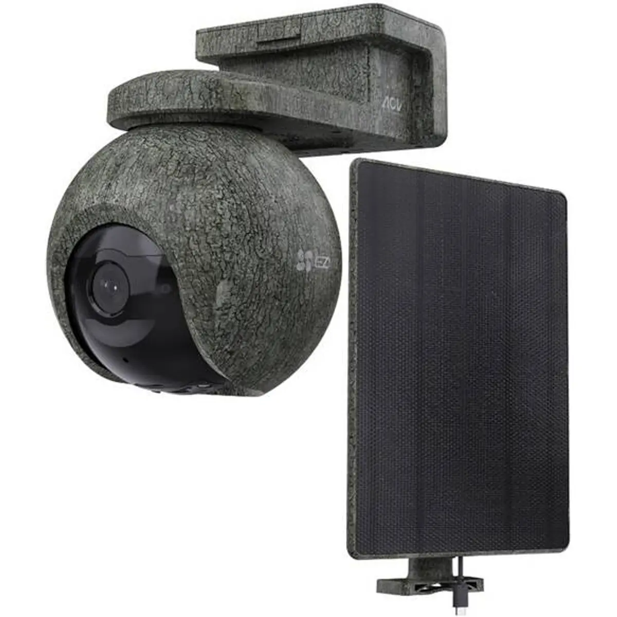 Ezviz Kit EB8 Pro Ranger - Câmara IP (4G LTE / Wi-Fi) Pan/Tilt 4K 4mm + Painel Solar 8W - IP65