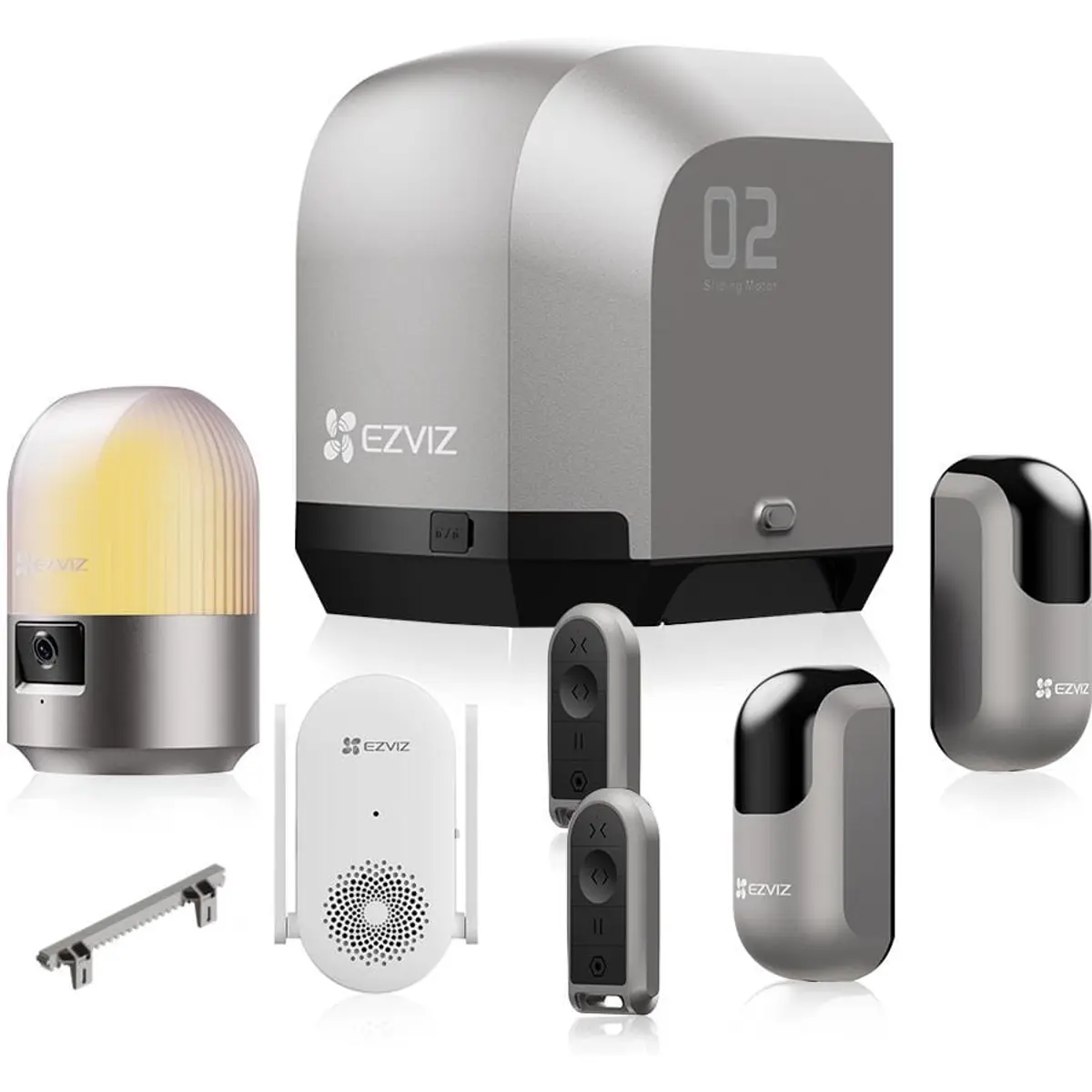 Ezviz HG2 600 Pro - Kit de Automatismo Inteligente para Portões de Correr c/ motor e câmara WiFi