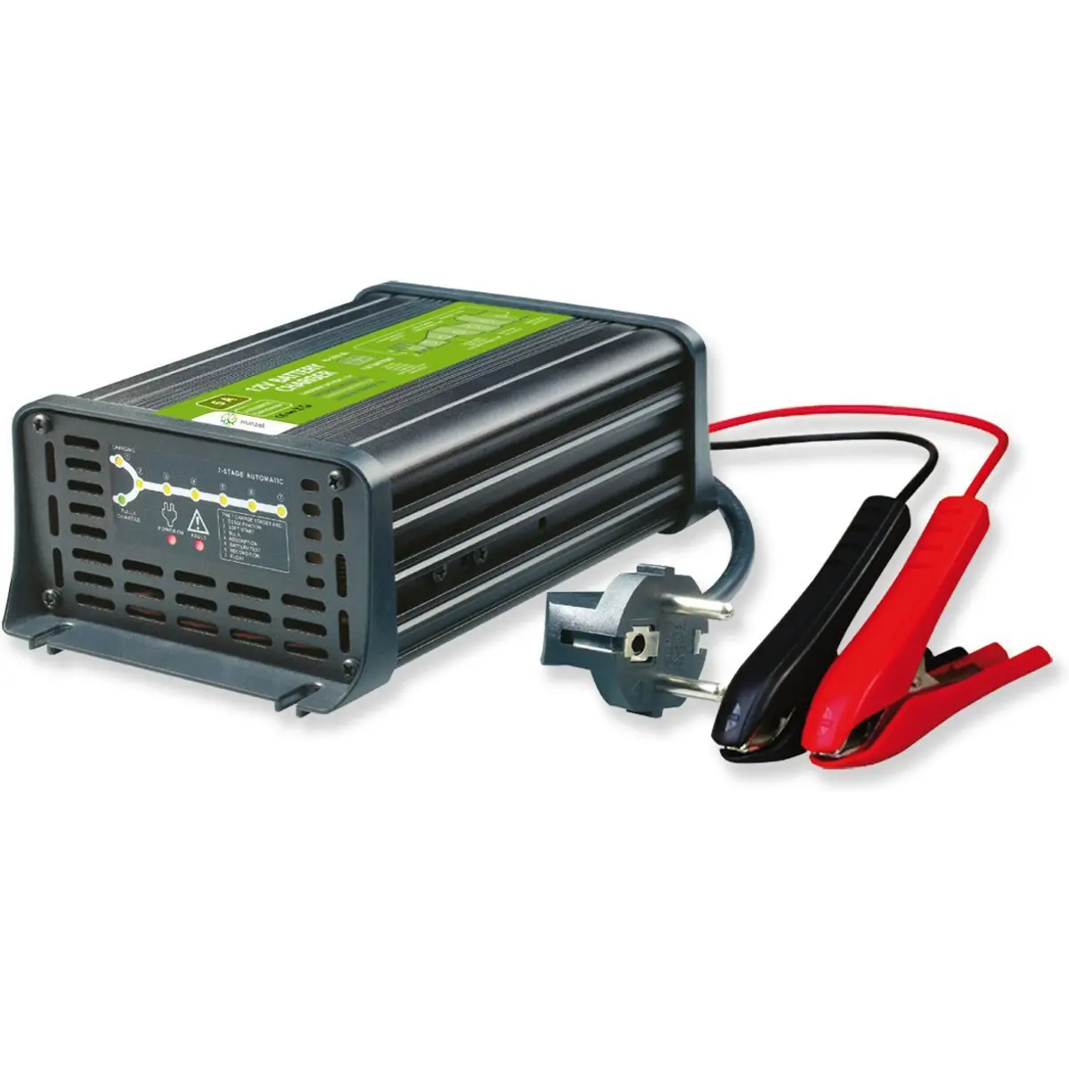 Xunzel CARBA2410 - Carregador 24VDC 10A para baterias de Chumbo/AGM/Gel de 24V 70..200Ah