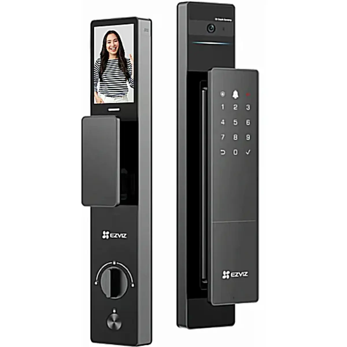 Ezviz DL50FVS (5085) - Fechadura inteligente WiFi+BT c/ reconhecimento facial 3D