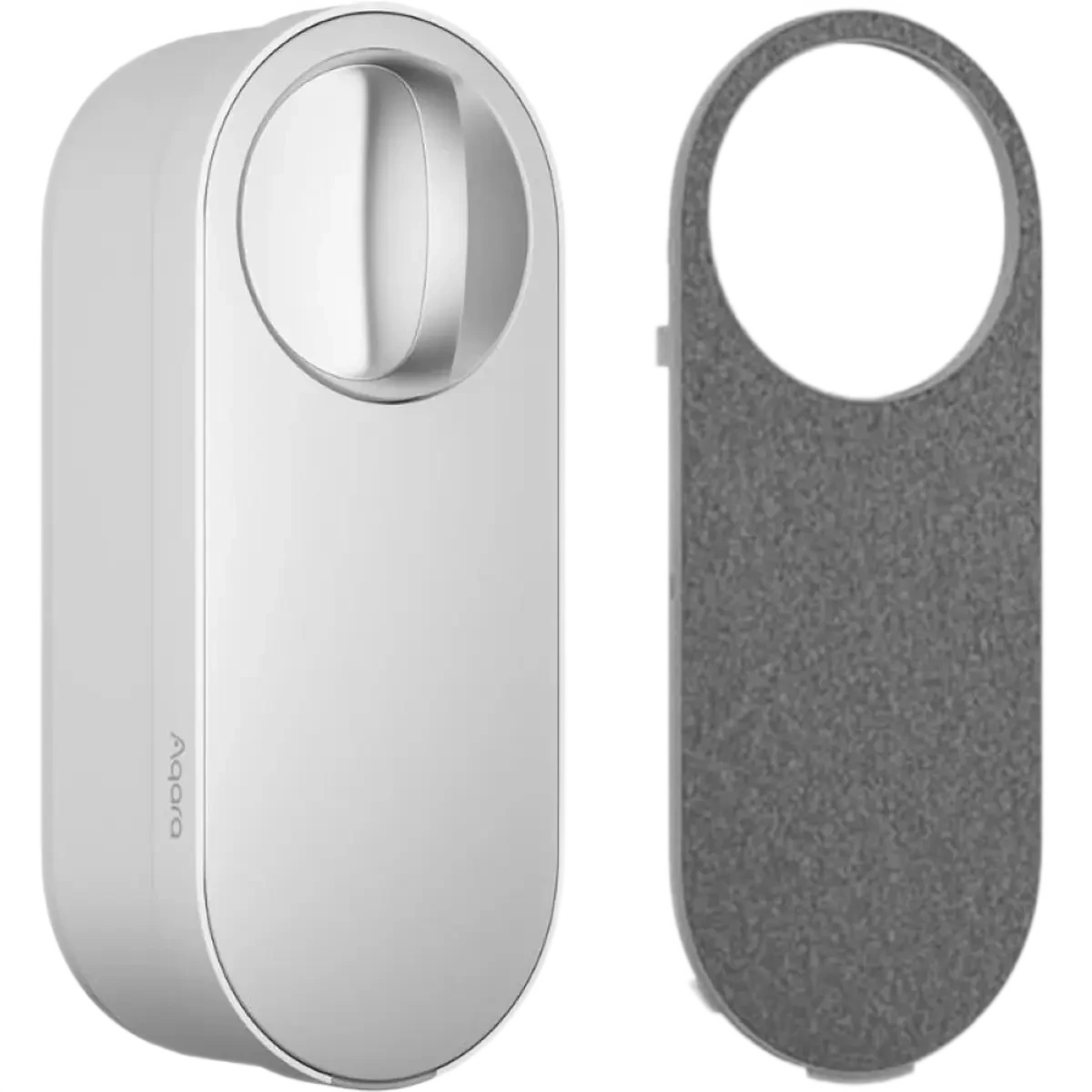 Aqara U200 Lite (EL-D03D) - Fechadura Inteligente com Matter over Thread, NFC e Bluetooth + tampa extra - Branca/Cinzenta