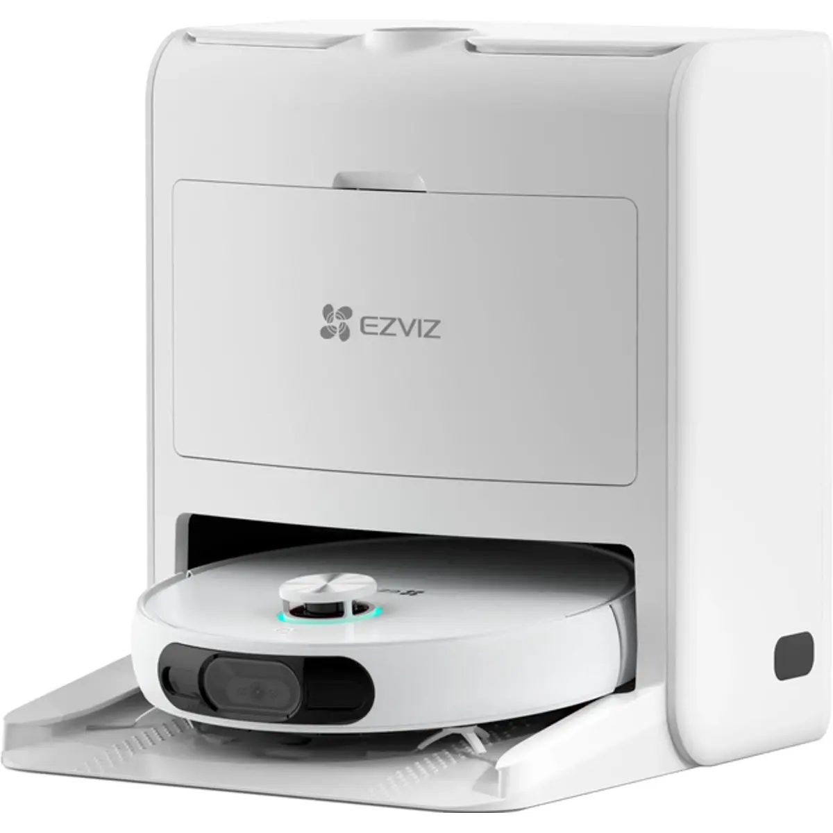 Ezviz RS2 - Aspirador Robô inteligente com esfregona e câmara 3K + estação de carregamento e limpeza