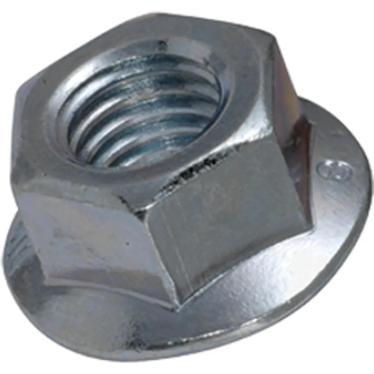 Bossard 3340512 - Porca com flange sextavada de aço zincado M5