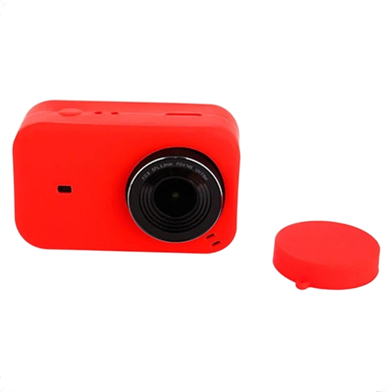 Capa de silicone Xiaomi Mijia 4K Action Camera Vermelho