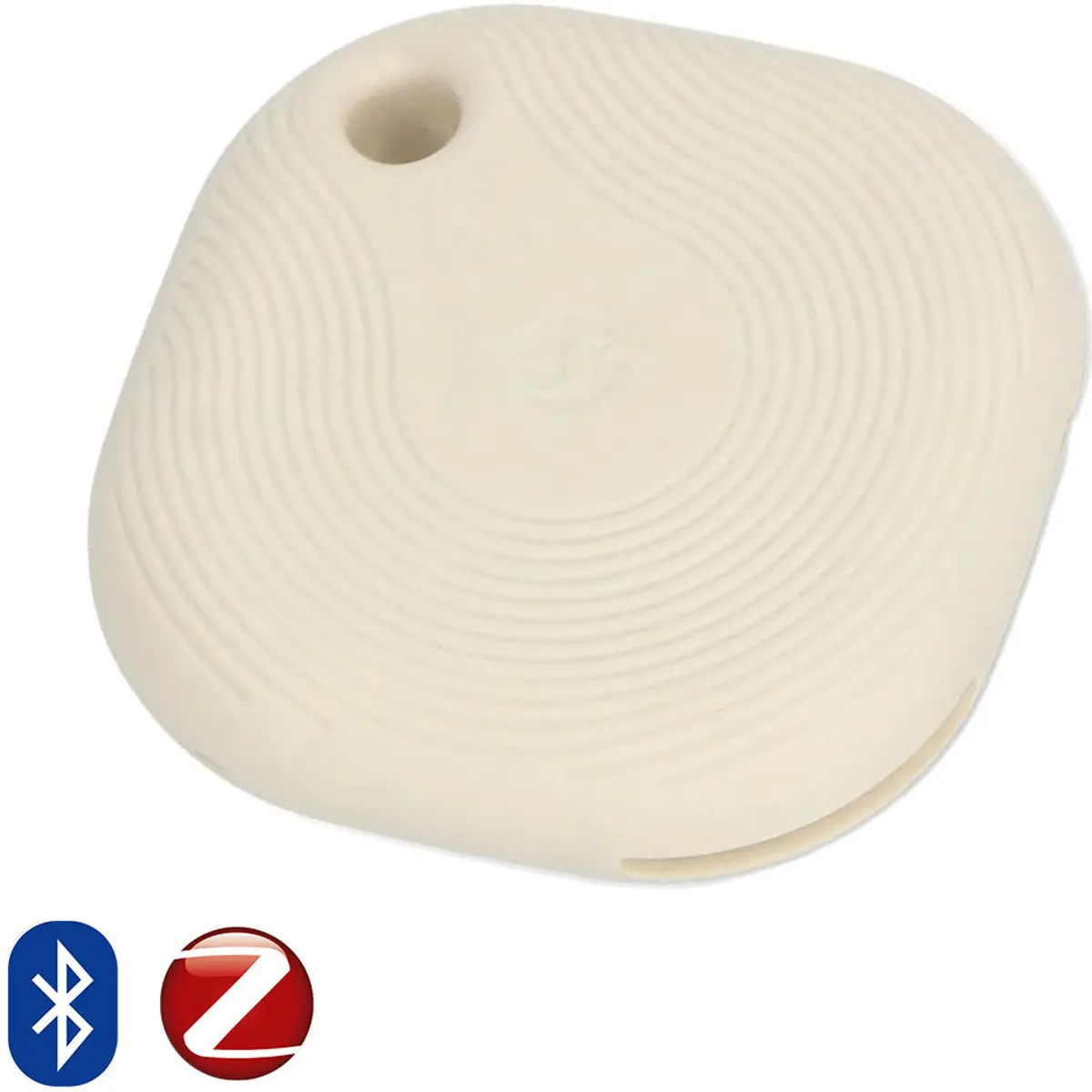 Shelly BLU Button Tough 1 ZB Ivory - Botão ativador de Cenários via BT / Zigbee - Robusto IP54 - Marfim