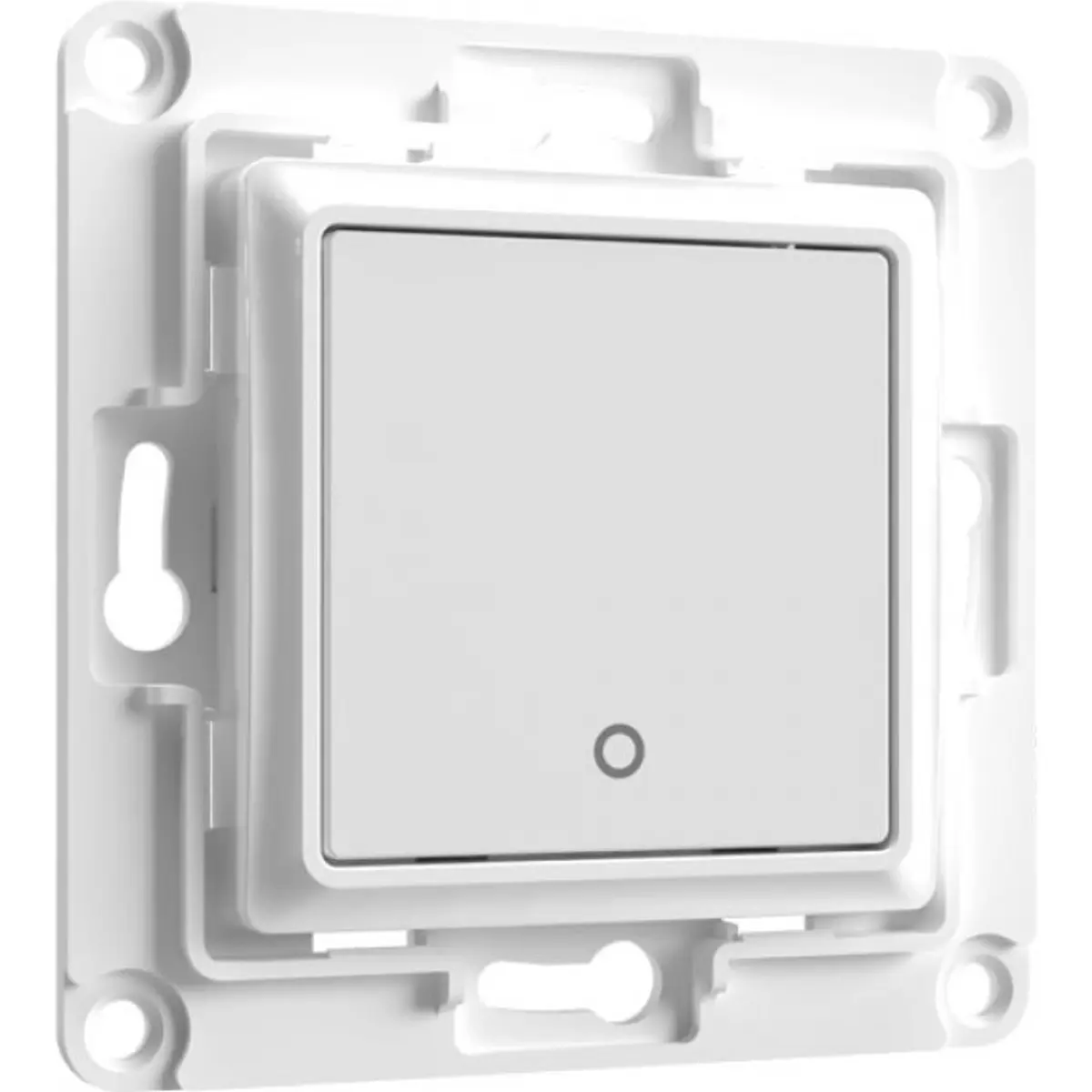 Shelly Wall Switch 1 White - Interruptor de parede de 1 botão p/ módulos Shelly - branco