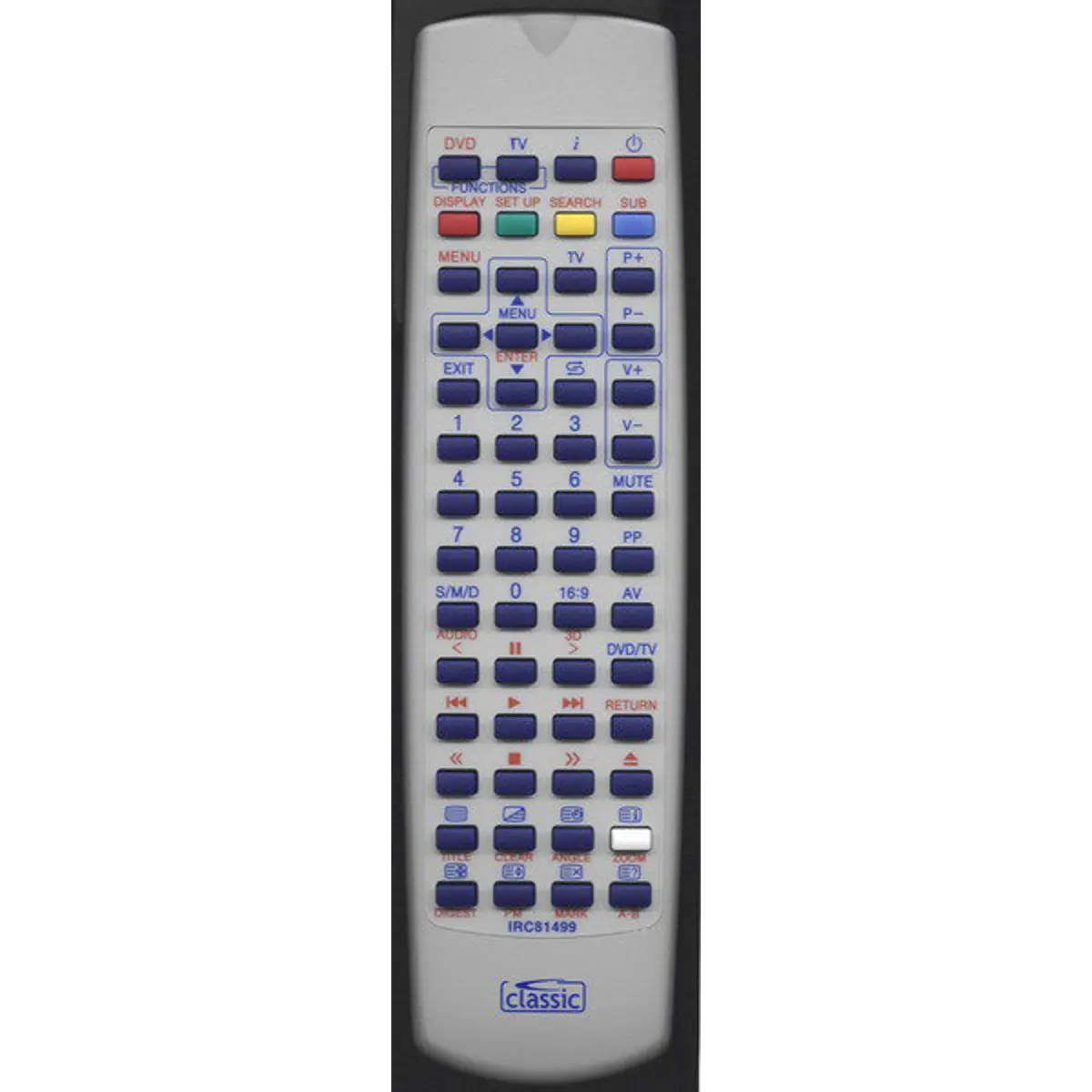 Classic - Telecomando Classic IRC81499 - TELRA, PHILIPS 631020001381 - [TV/DVD COMBI]