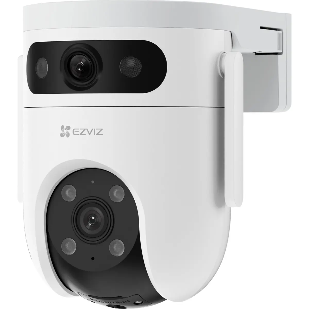 Ezviz H9c Dual 3K - Câmara IP (Wi-Fi / Ethernet) 2 Lentes 3K (Pan/Tilt + grande angular fixa) inteligente - p/ exterior
