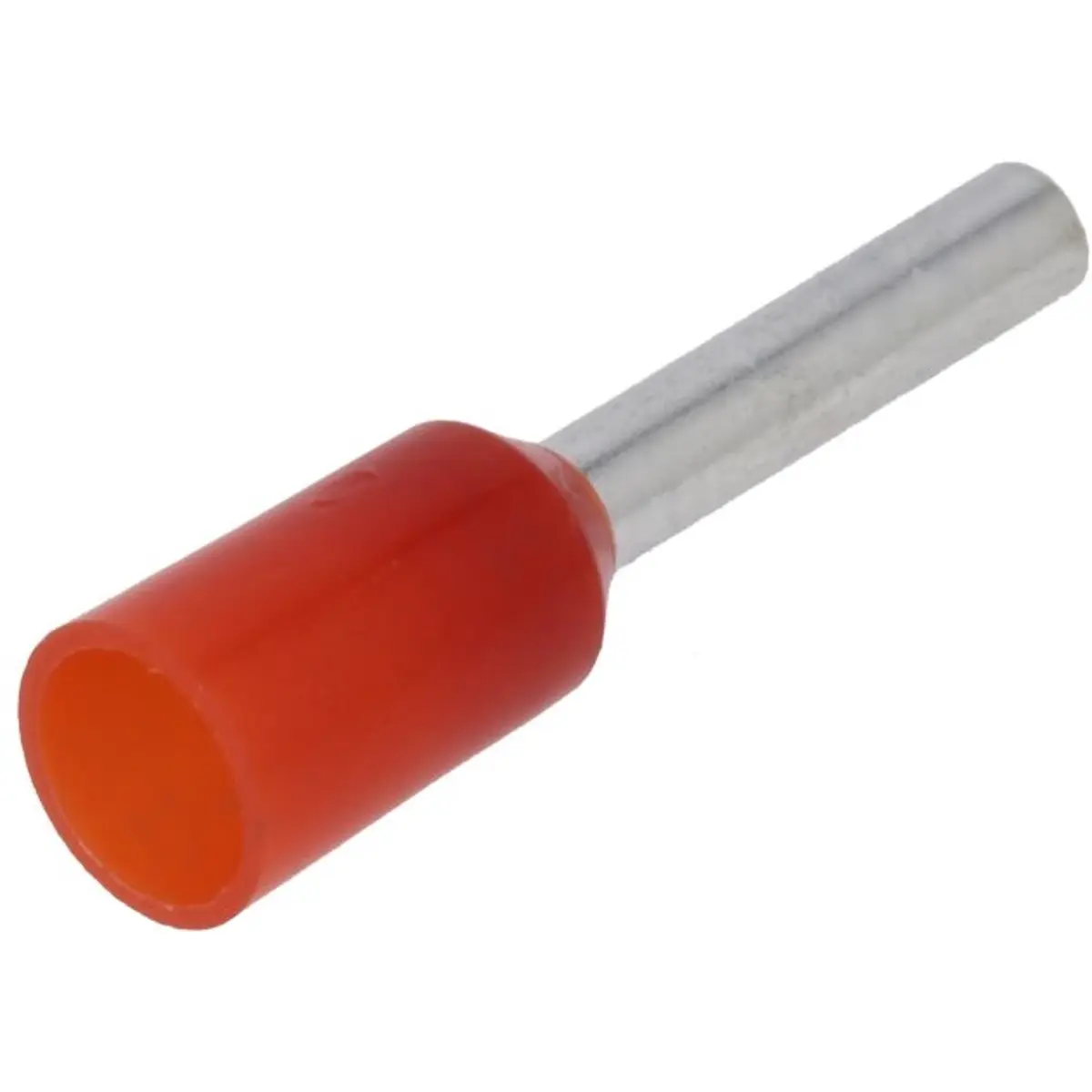 Ninigi TUL-RI-01008 - Ponteira isolada para fio 1.0mm² 8mm vermelha