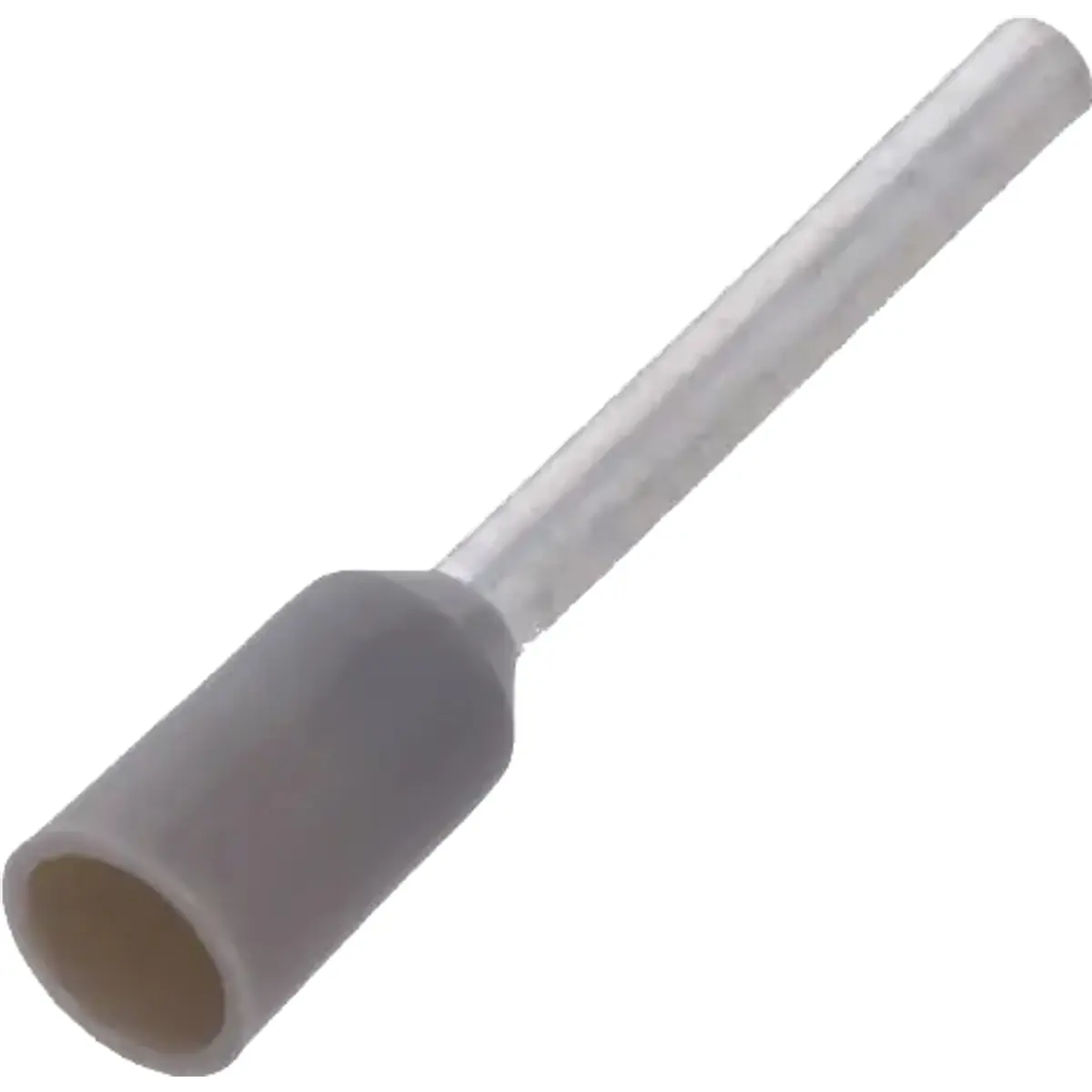 Ninigi TUL-RI-00712 - Ponteira isolada para fio 0.75mm² 12mm cinzento