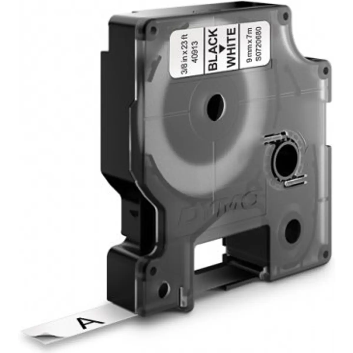 DYMO S0720680 - Fita de etiquetar D1 40913 / 41913 [Preto sobre Branco] - 9mm x 7m