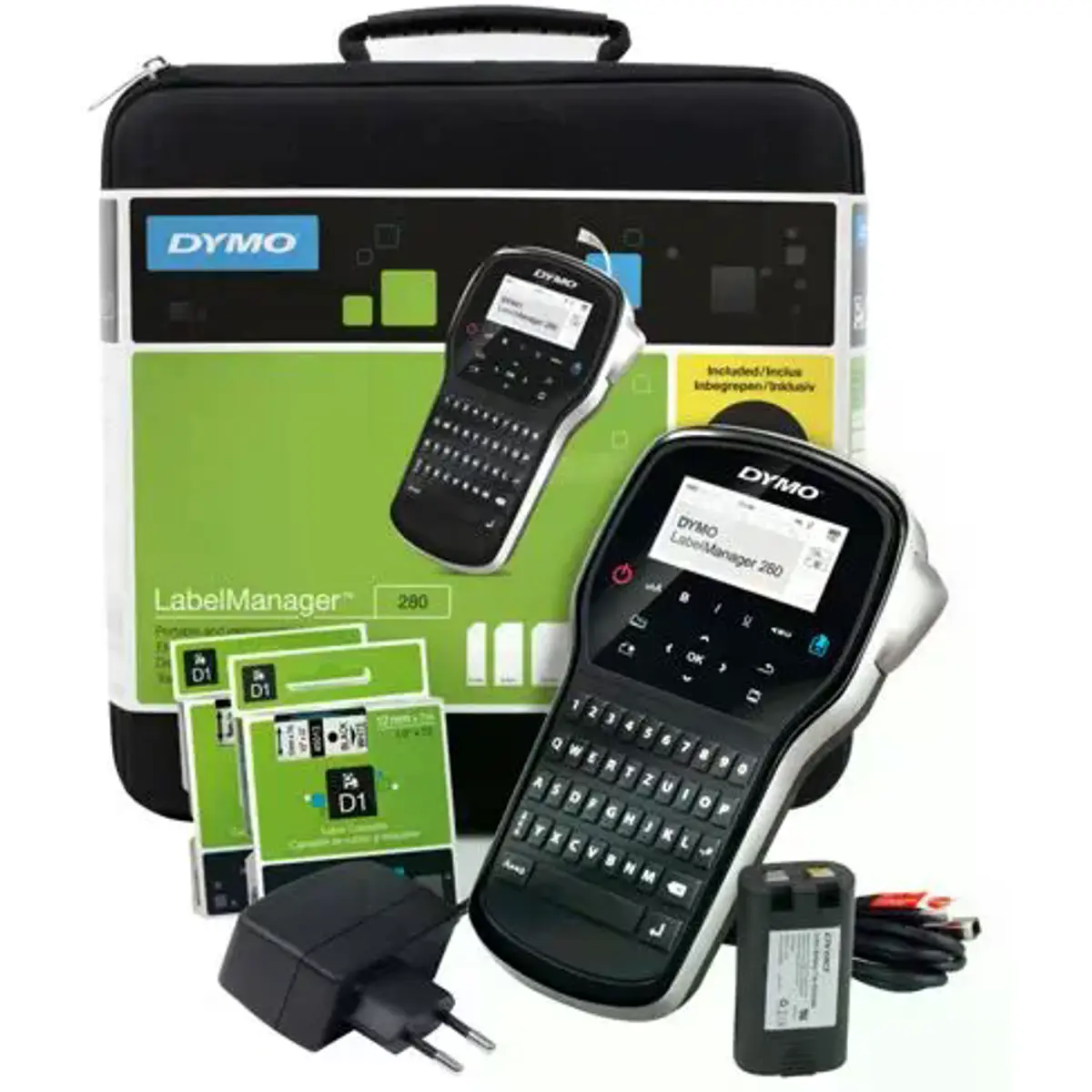 DYMO S0968990 - Máquina de etiquetar digital portátil LabelManager 280 (QWERTZ)