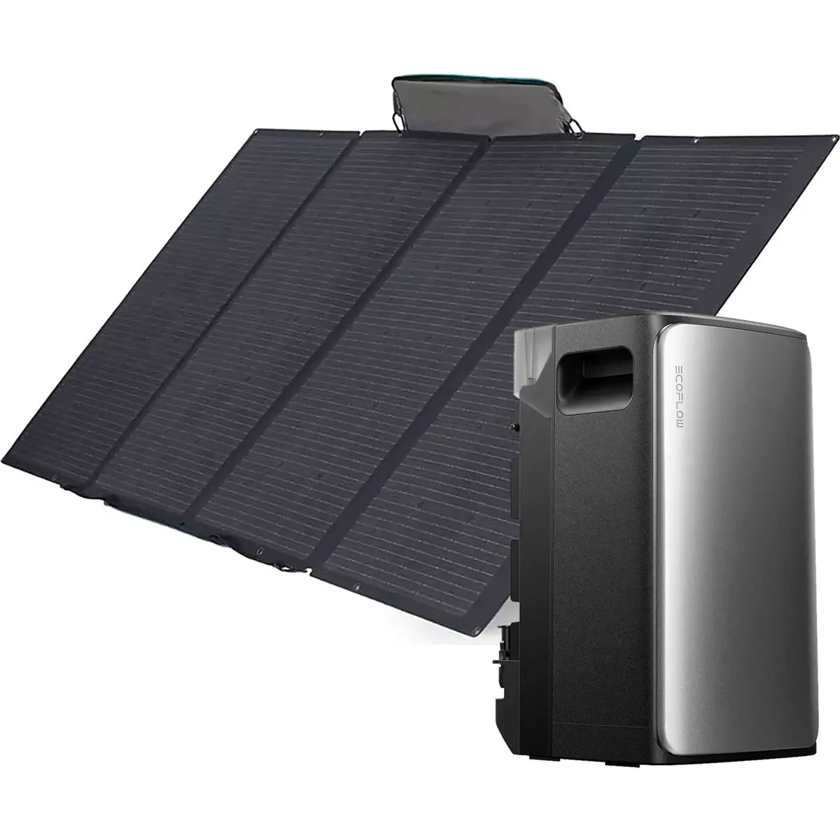 EcoFlow - Kit Ecoflow Stream Pro (1.92kWh 1200W c/ 3 MPPTs) + Painel Solar 400W