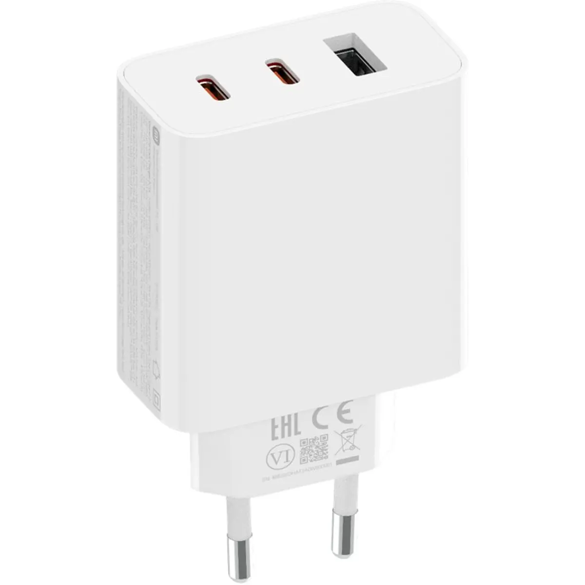 Xiaomi A07ZMEU - Carregador 67W GaN 2x USB-C + 1x USB-A