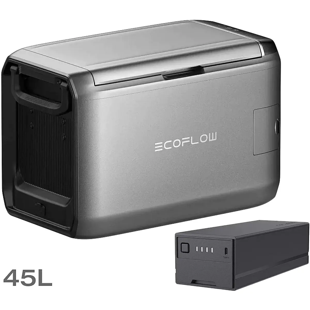 EcoFlow GLACIER Classic 45L + Battery - Arca Frigorífica Portátil 45L + Bateria Plug-in