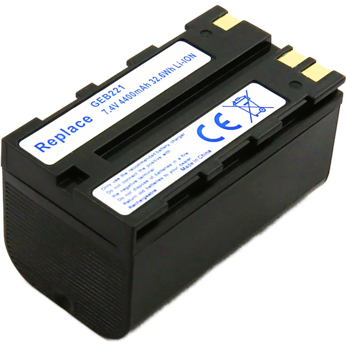 Bateria para câmara compatível com Leica GEB221 7.4V 5200mAh 38.5Wh Li-Ion