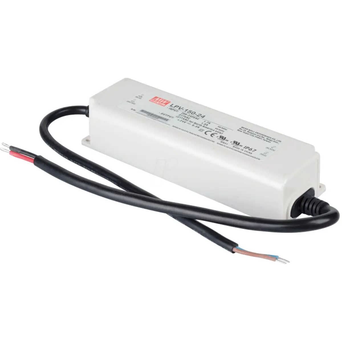 Mean Well LPV-150-24 - Fonte de alimentação 24VDC 6.3A 151W IP67