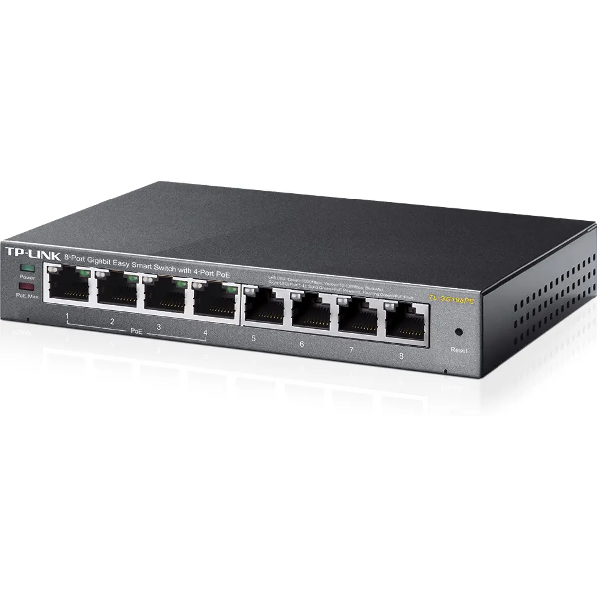 TP-Link TL-SG108PE - Switch 8P (4PoE+) Gigabit Easy Smart