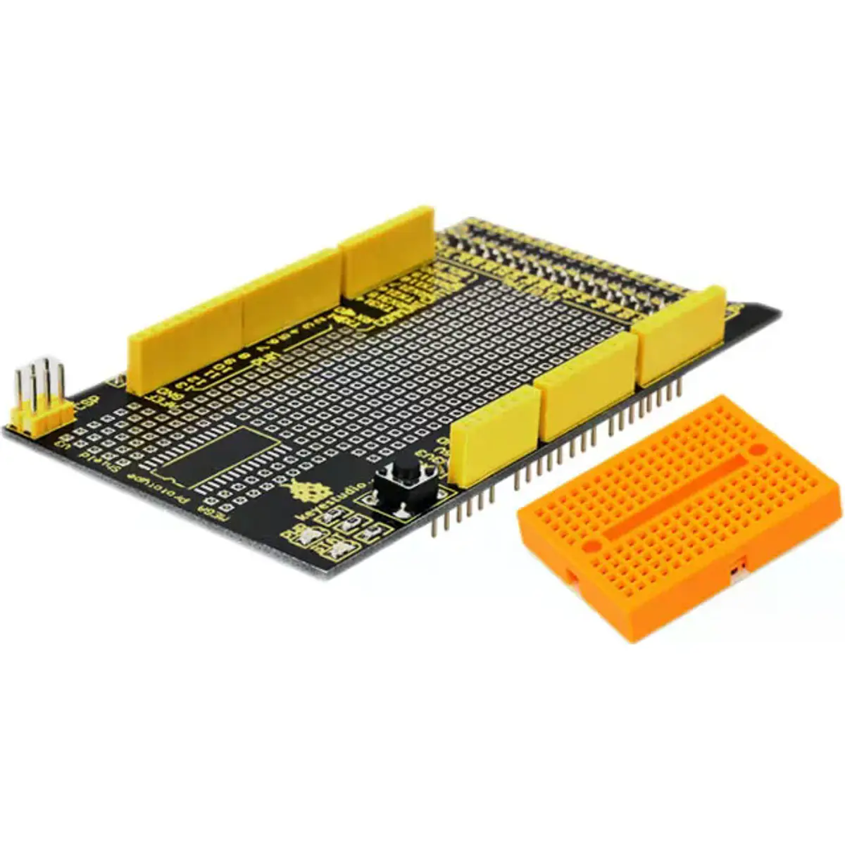 Keyestudio KS0005 - Placa protótipo protoshield com mini placa de ensaio compatível com Arduino Mega