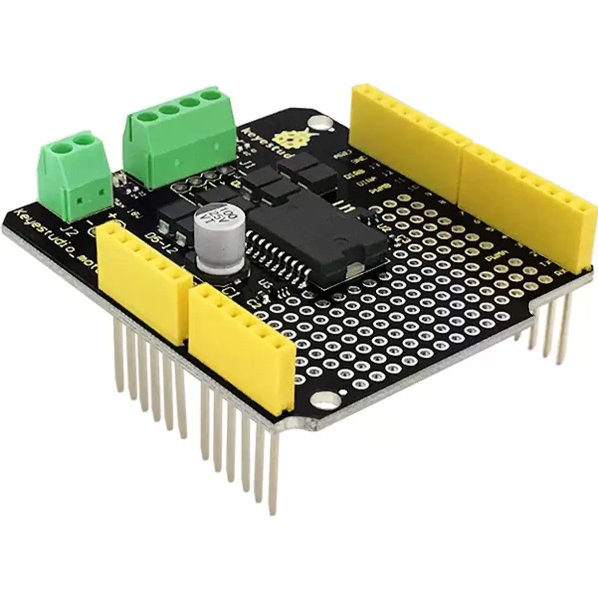 Keyestudio KS0007 - Módulo Shield controlador de motores compatível com Arduino L298P