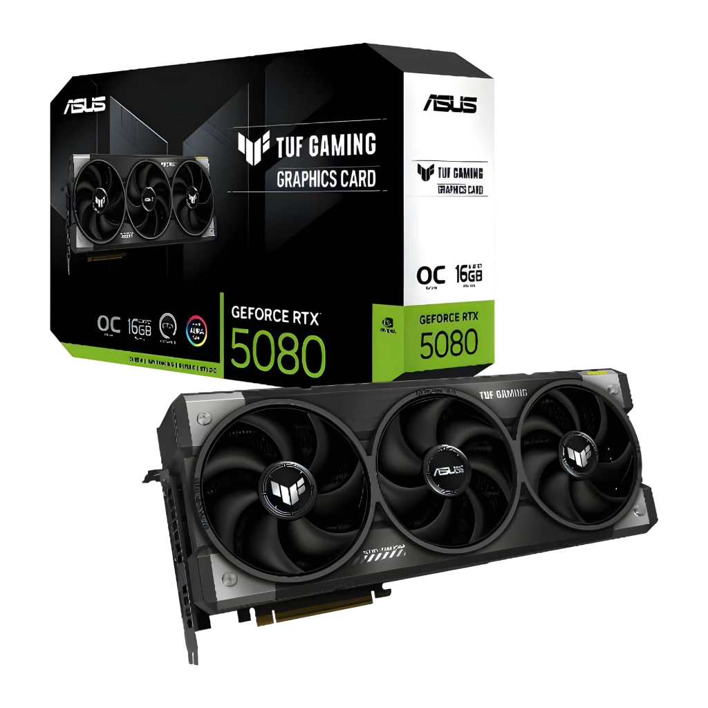 Placa gráfica ASUS TUF Gaming GeForce RTX 5080 OC 16GB GDDR7