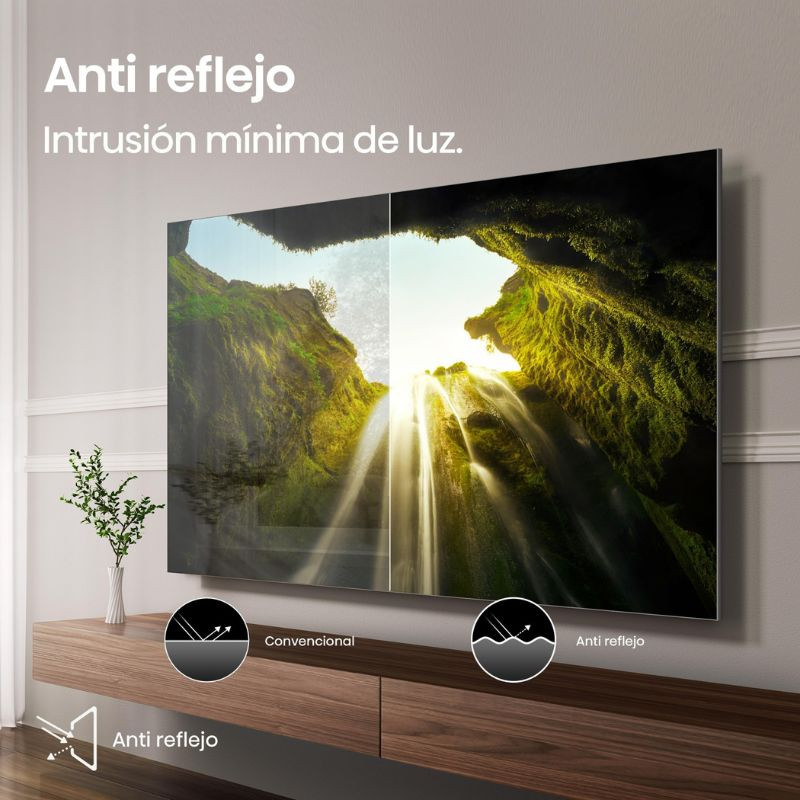 Hisense 85U7Q PRO 85" 4K Ultra HD Smart TV Cinza Carvão