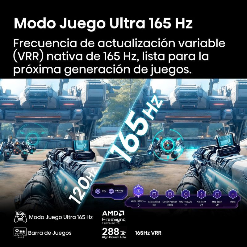 Hisense 85U7Q PRO 85" 4K Ultra HD Smart TV Cinza Carvão