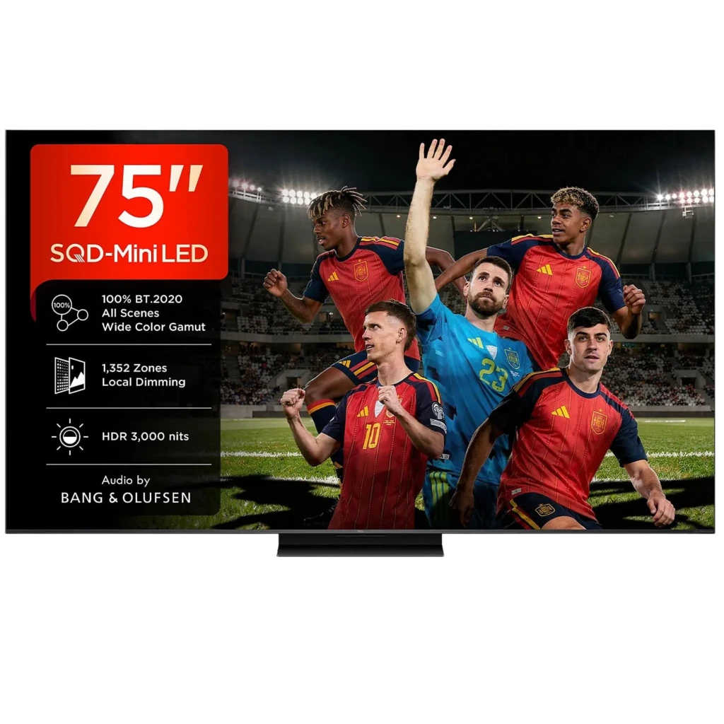 TCL 75C7L Smart TV QD-Mini LED 75" 4K Google TV Preto