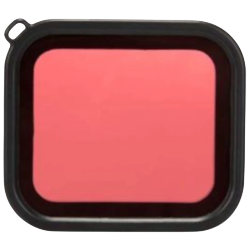 Filtro de Mergulho para GoPro Hero 7/6/5 / Hero 2018 Vermelho