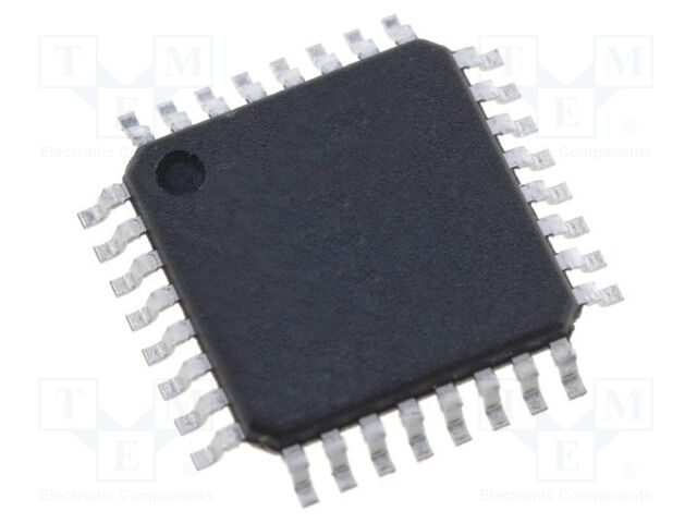 IC: microcontrolador AVR; ATMEGA; TQFP32; 1,8÷5,5VDC; Cmp: 1; 0,8mm