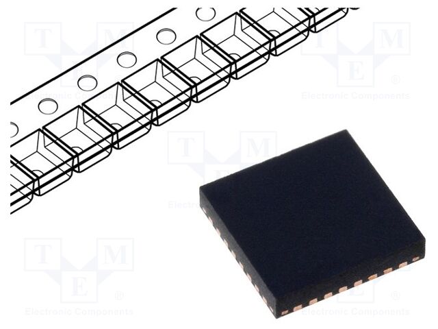 IC: microcontrolador AVR; ATMEGA; MLF32; 1,8÷5,5VDC; Cmp: 1; 0,5mm