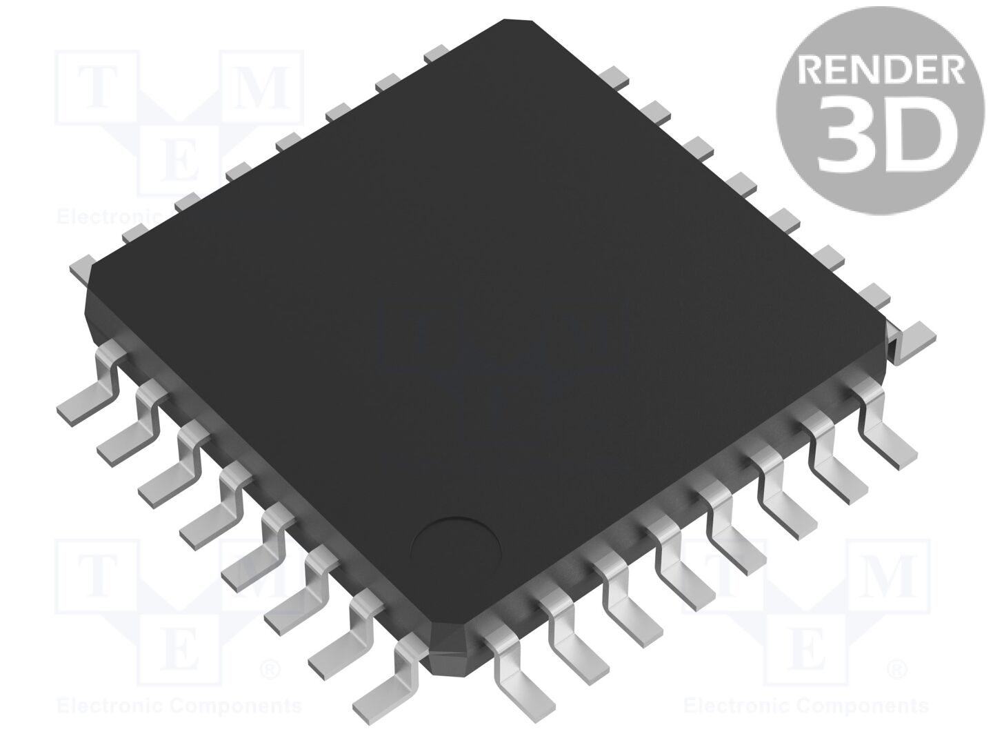 IC: microcontrolador AVR; ATMEGA; TQFP32; 1,8÷5,5VDC; Cmp: 1; 0,8mm
