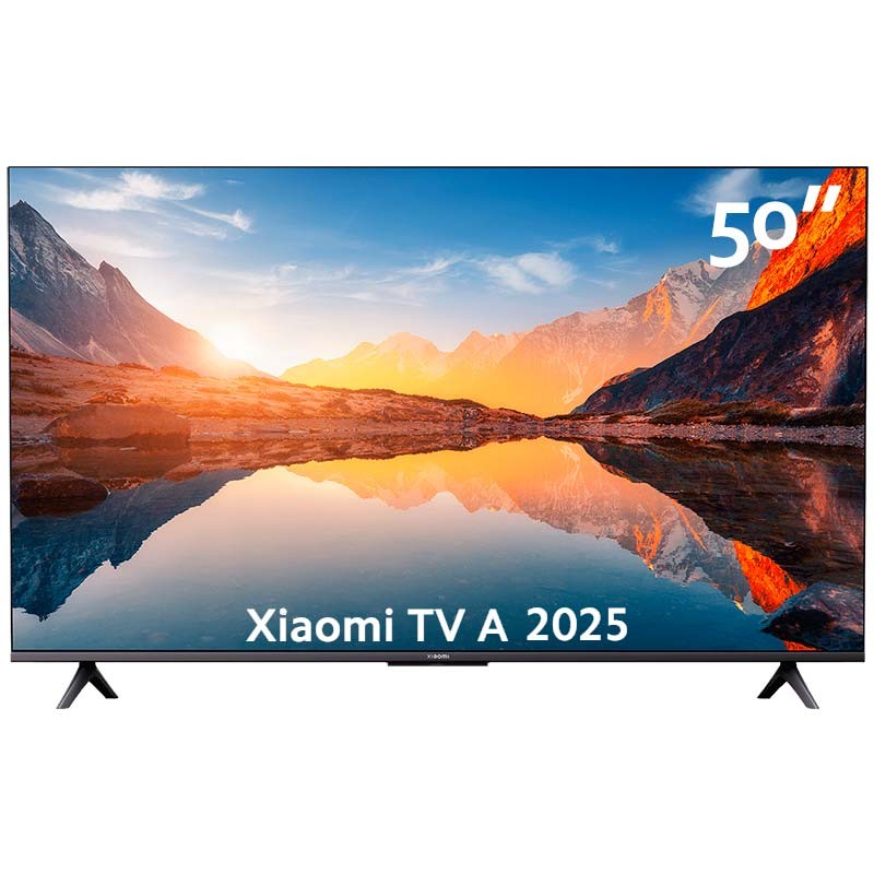 Xiaomi TV A 50" 2025 4K UHD Dolby Audio - Televisão com Google TV