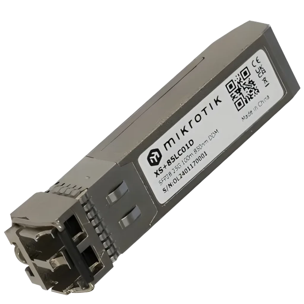 Módulo transceptor de rede Mikrotik XS+85LC01D Fibra ótica 25000 Mbit/s SFP28 850 nm