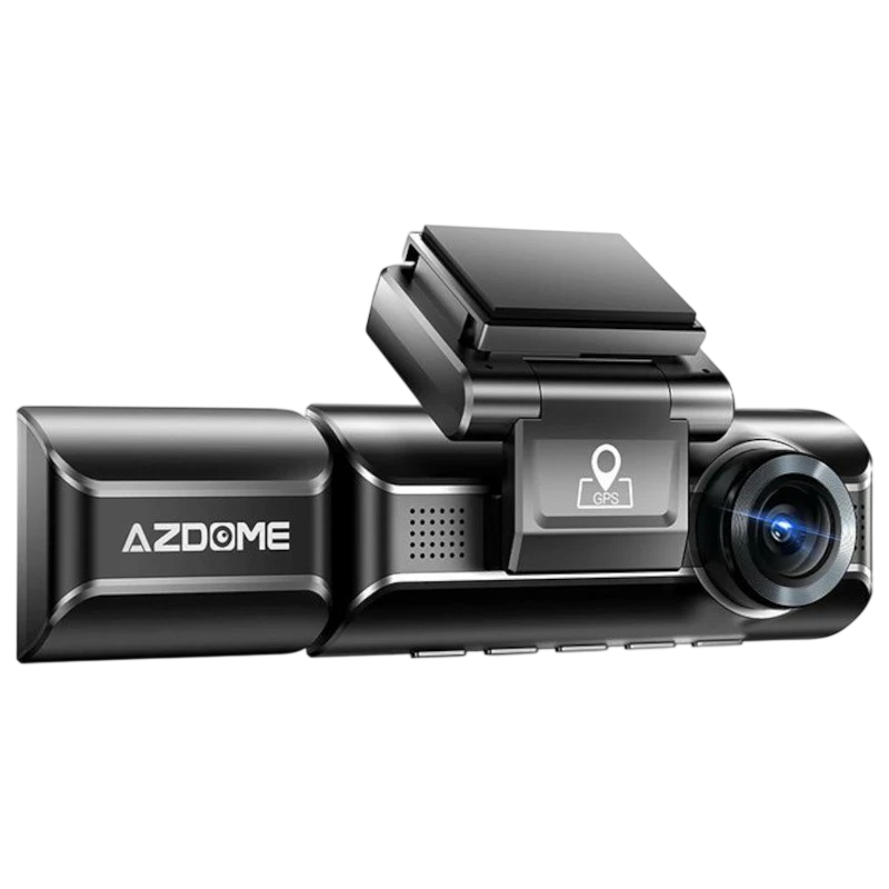 Azdome Dash Cam M550 Max 4K - Dash cam com câmara traseira e interior