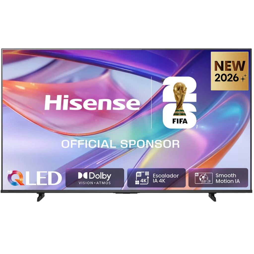 Hisense 43Q7S Smart TV QLED 43" 4K Quad Core Preto