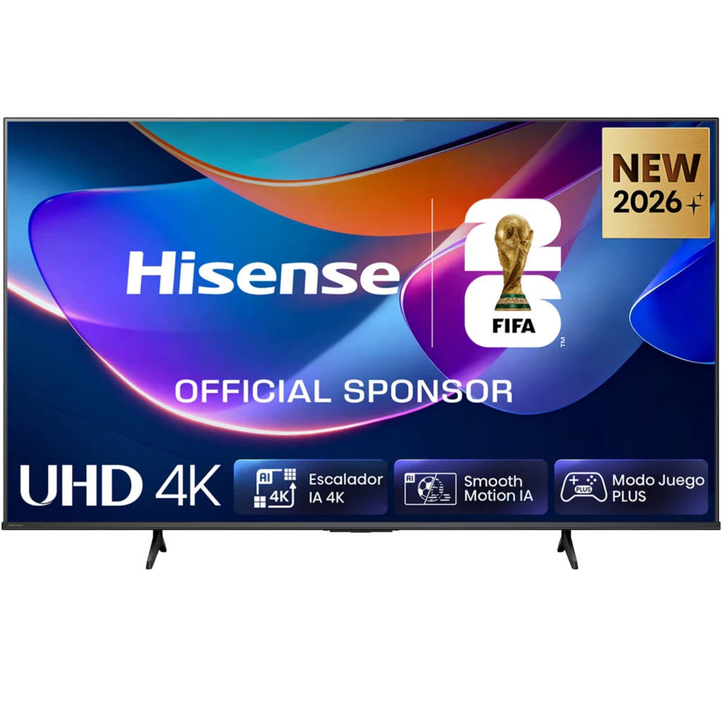Hisense 50A6S Smart TV QLED 50" 4K Ultra HD Preto