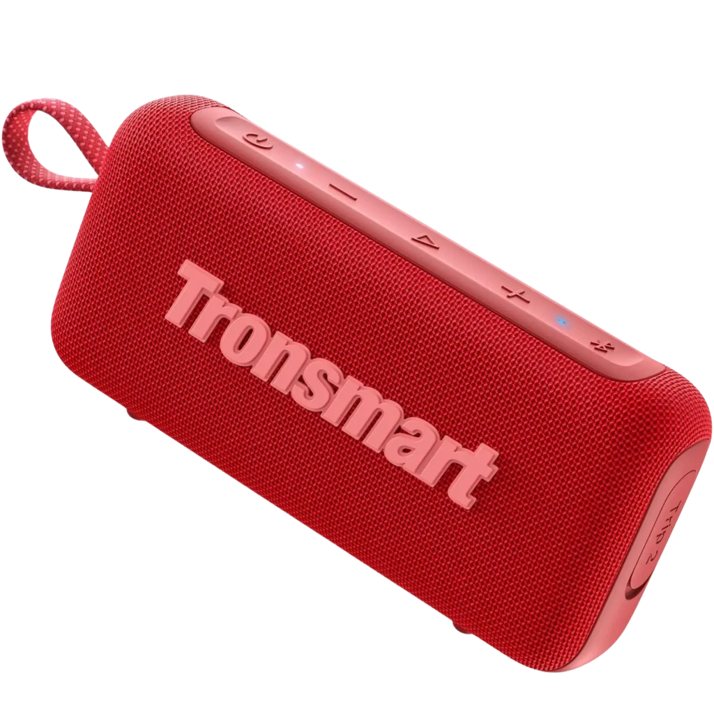 Tronsmart Trip 2 10 W Bluetooth 5.3 Vermelho- Coluna portátil para uso no exterior