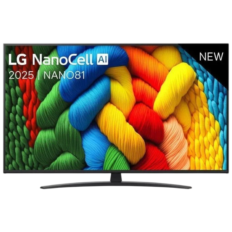LG 55NANO81A6A 55" 4K Ultra HD NanoCell Smart TV Preto