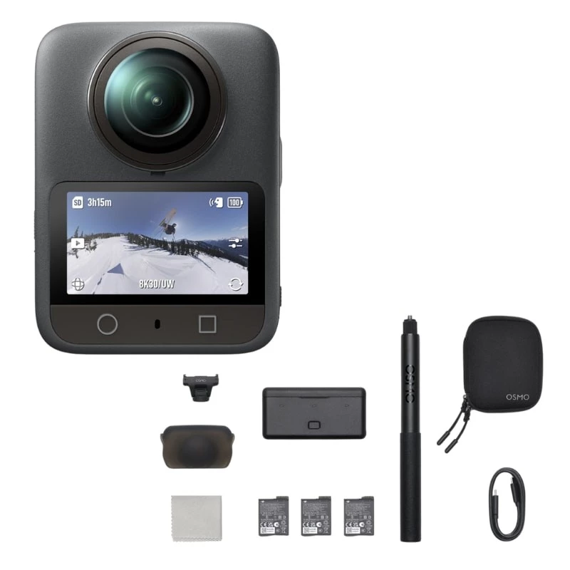 DJI Osmo 360 Adventure Combo - Câmara desportiva + Pacote de acessórios