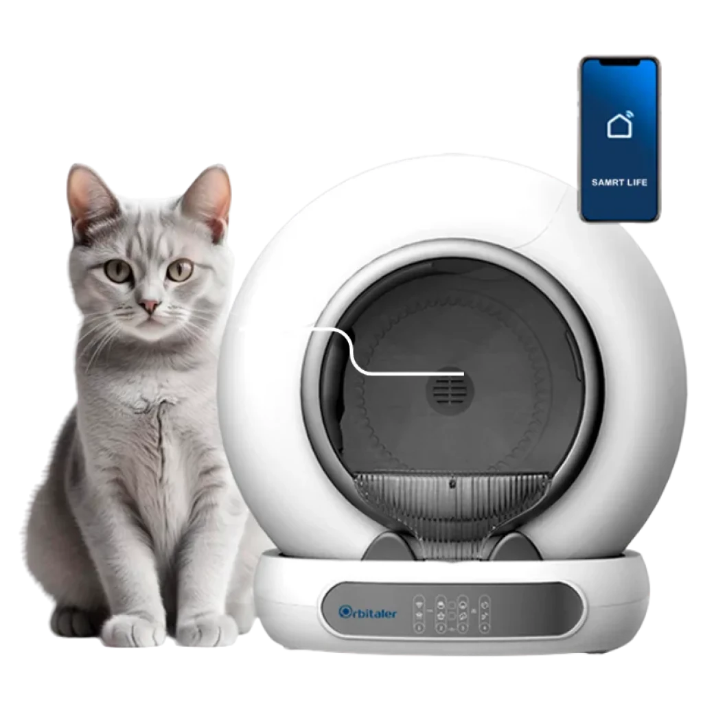 Orbitaler Yupiter AstroClean 6700 Smart Litter Ultra Compact - Caixa de areia autolimpante