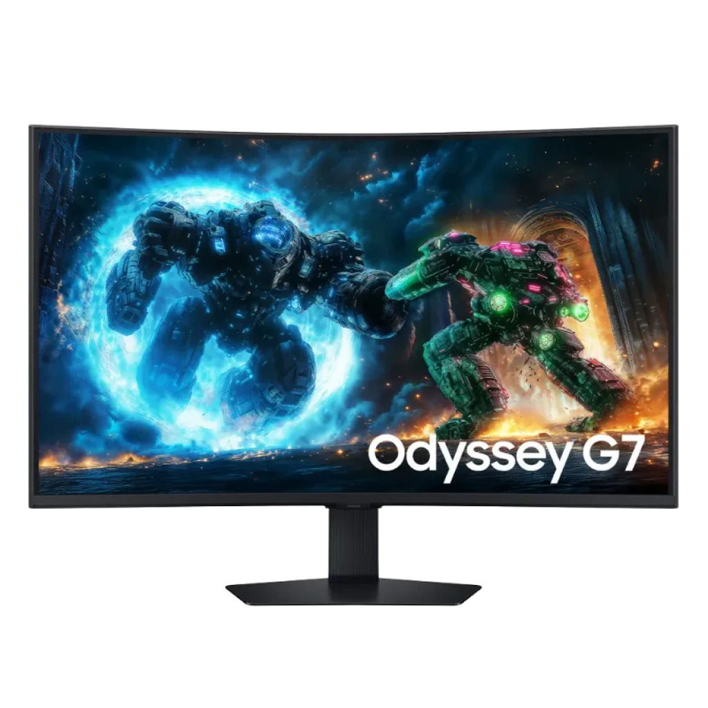 Samsung Odyssey G75F 37 polegadas UHD 4K VA curvo 165 Hz FreeSync Premium Pro - Monitor para jogos