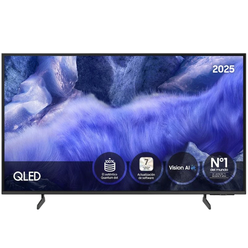 Samsung QE1F 50" QLED 4K Vision AI Smart TV 2025 Preto