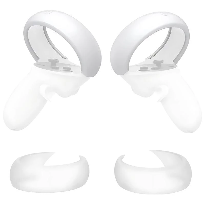 Protetor de controlo Kiwi Design Q26-2.1 para Meta Quest 2 Branco